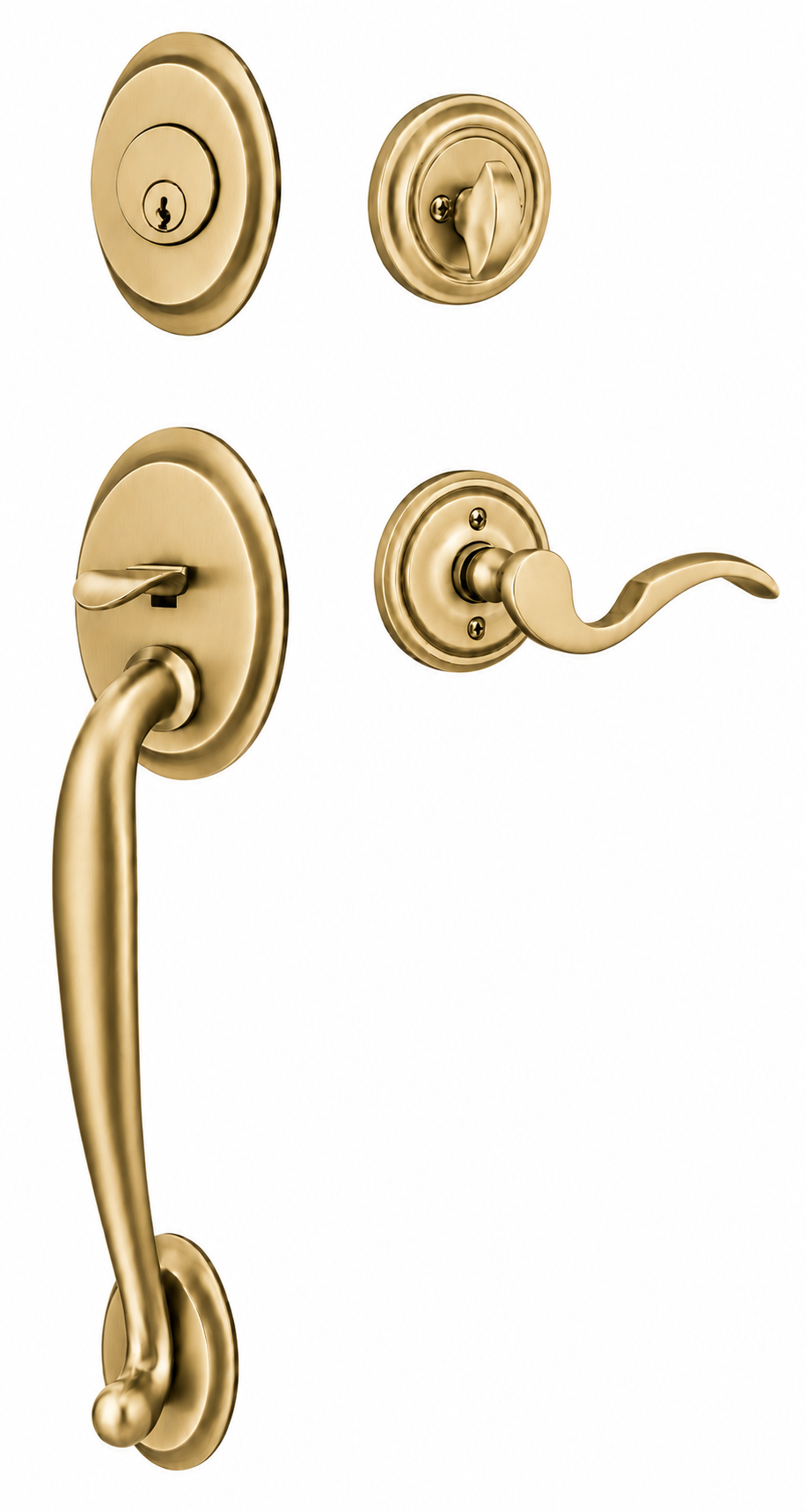 Emtek Saratoga Entrance Handleset