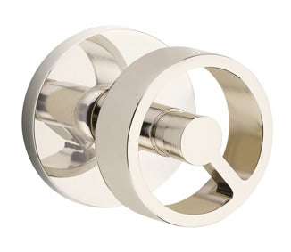 Emtek Spoke Interior Mortise Knob with Disk Rosette