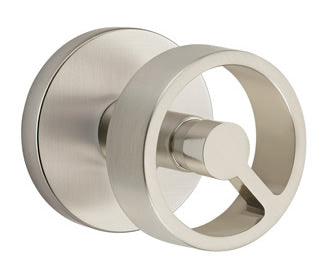 Emtek Spoke Interior Mortise Knob with Disk Rosette