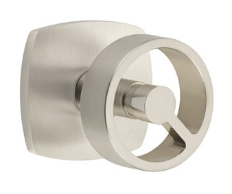 Emtek Spoke Interior Mortise Knob with Urban Rosette