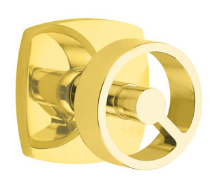Emtek Spoke Interior Mortise Knob with Urban Rosette
