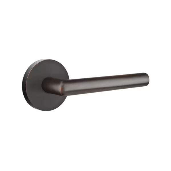 Emtek Stuttgart Interior Mortise Lever with Disk Rosette