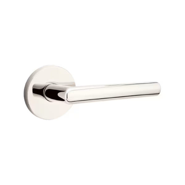 Emtek Stuttgart Interior Mortise Lever with Disk Rosette