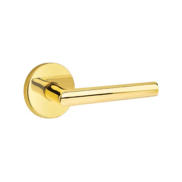 Emtek Stuttgart Interior Mortise Lever with Disk Rosette
