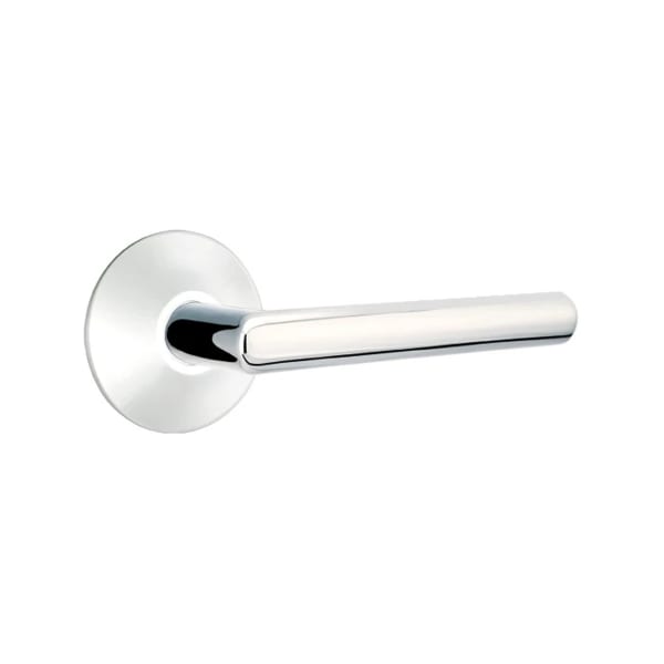 Emtek Stuttgart Interior Mortise Lever with Modern Rosette