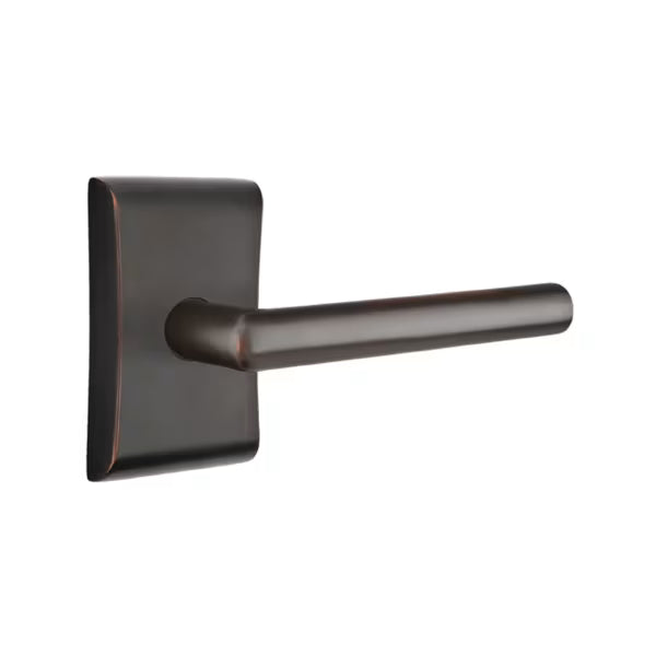 Emtek Stuttgart Interior Mortise Lever with Neos Rosette