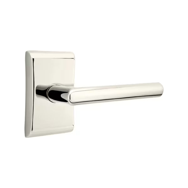 Emtek Stuttgart Interior Mortise Lever with Neos Rosette