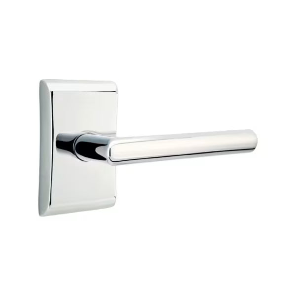 Emtek Stuttgart Interior Mortise Lever with Neos Rosette