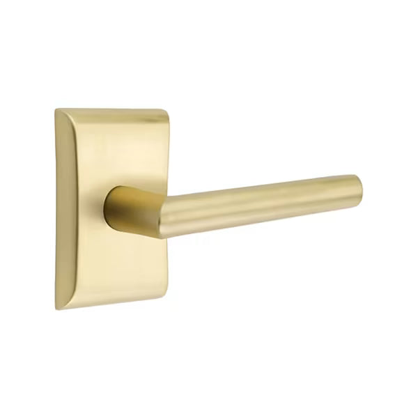 Emtek Stuttgart Interior Mortise Lever with Neos Rosette