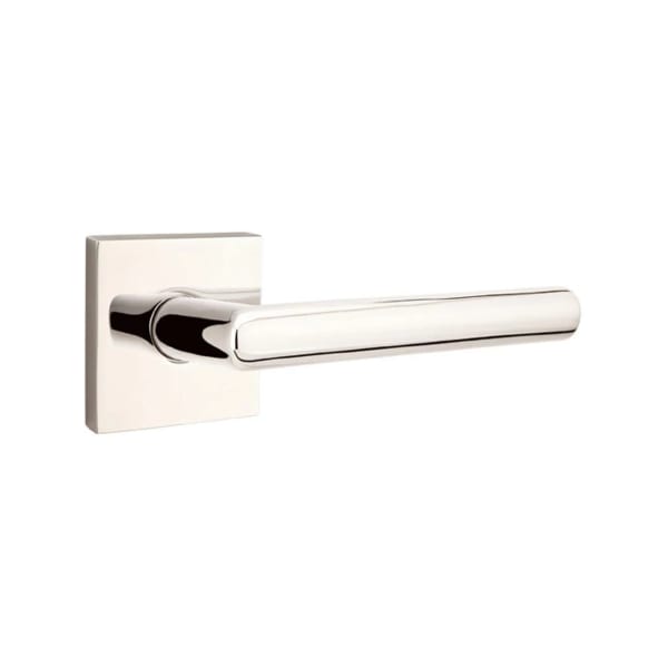 Emtek Stuttgart Interior Mortise Lever with Square Rosette