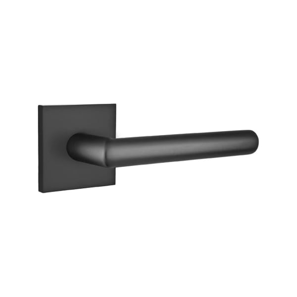 Emtek Stuttgart Interior Mortise Lever with Square Rosette