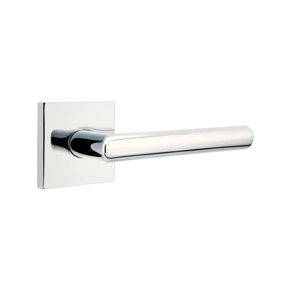 Emtek Stuttgart Interior Mortise Lever with Square Rosette