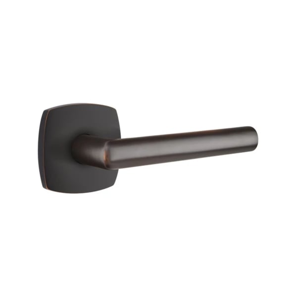 Emtek Stuttgart Interior Mortise Lever with Urban Rosette