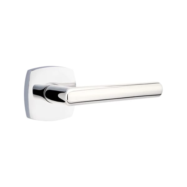 Emtek Stuttgart Interior Mortise Lever with Urban Rosette