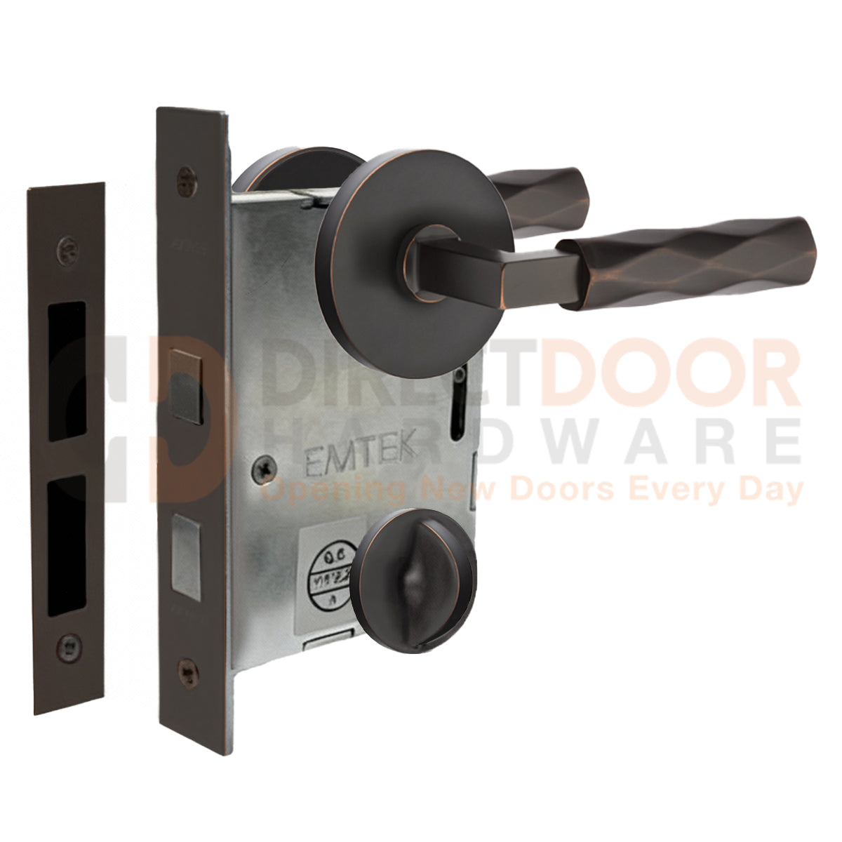 Emtek Tribeca Lever with Disk Rosette