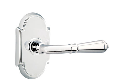 Emtek Turino Lever - #8 Rosette - Polished Chrome