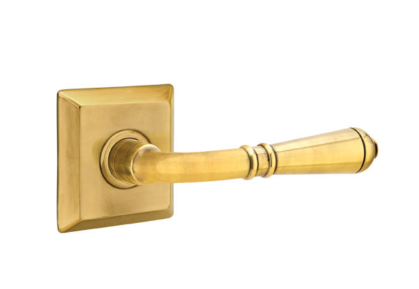 Emtek Turino Lever - Quincy Rosette - French Antique