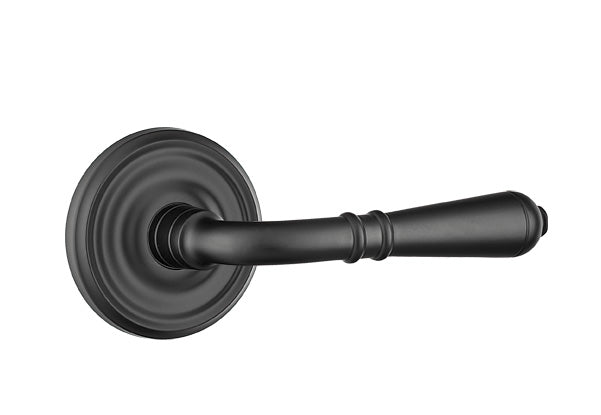 Emtek Turino Lever - Regular Rosette - Flat Black