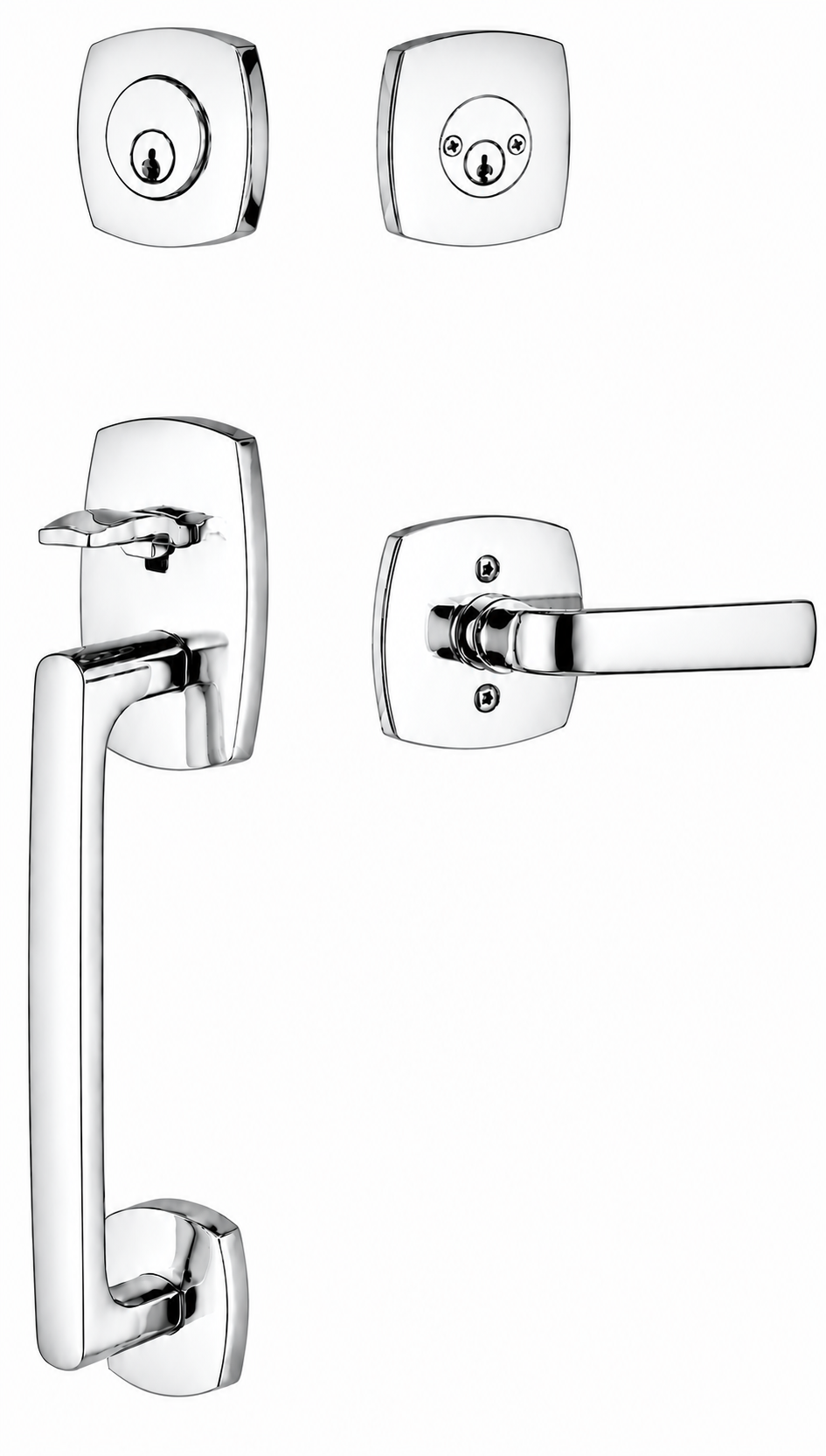 Emtek Urban Modern Sectional Entrance Handleset