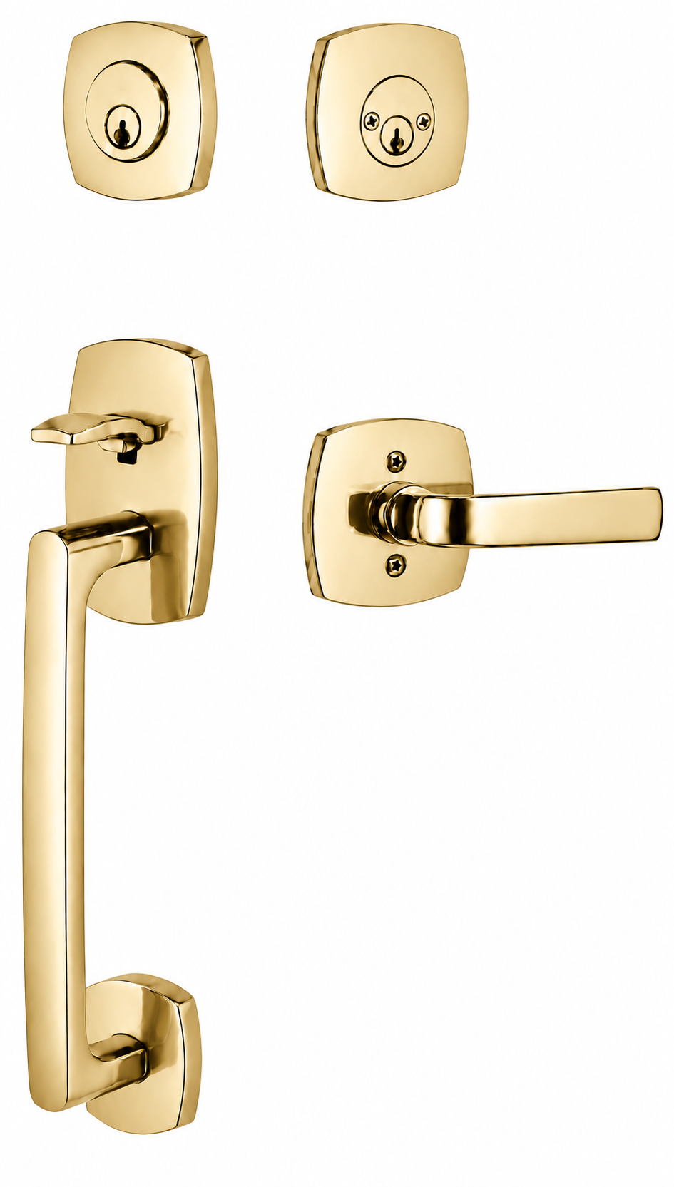 Emtek Urban Modern Sectional Entrance Handleset