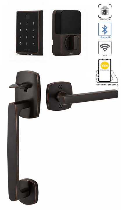 Emtek Urban Modern Sectional Entrance Handleset