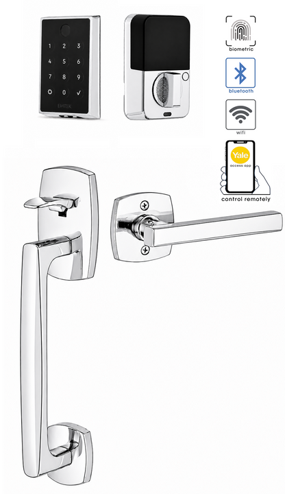 Emtek Urban Modern Sectional Entrance Handleset