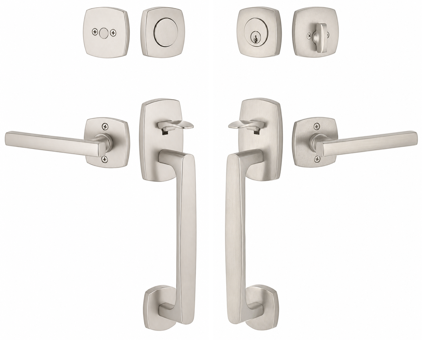 Emtek Urban Modern Sectional Entrance Handleset
