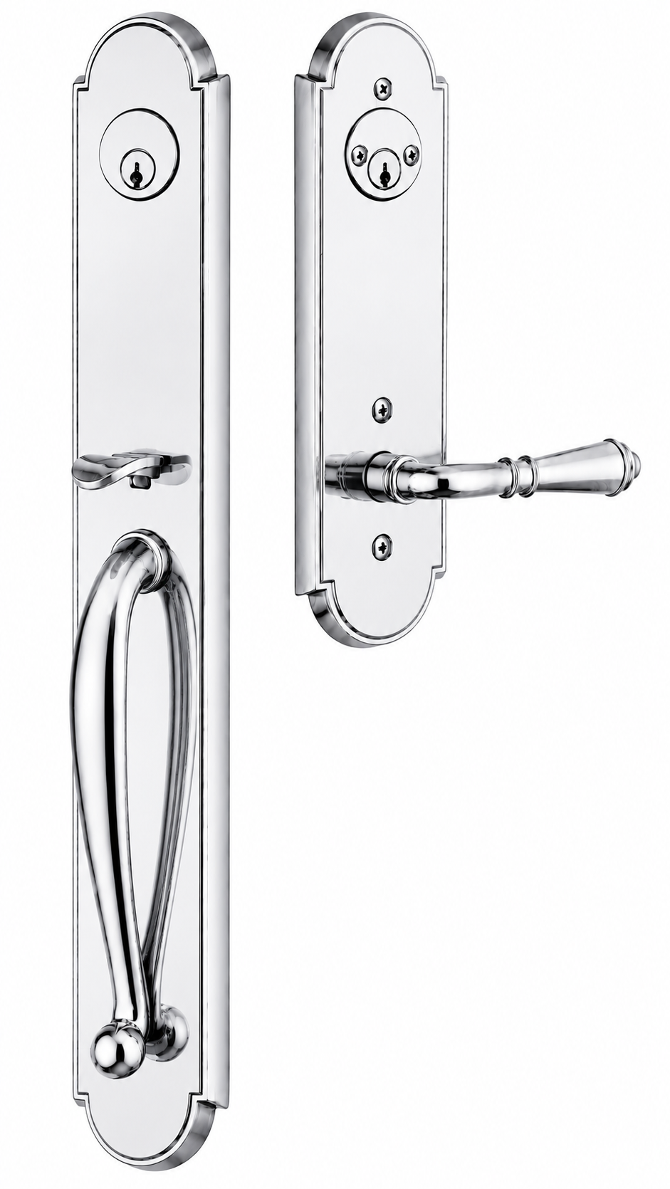 Emtek Wilmington Full Length Entrance Handleset