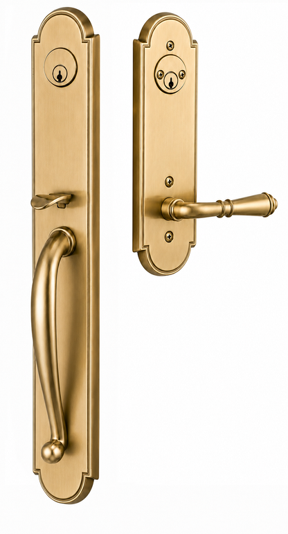 Emtek Wilmington Full Length Entrance Handleset