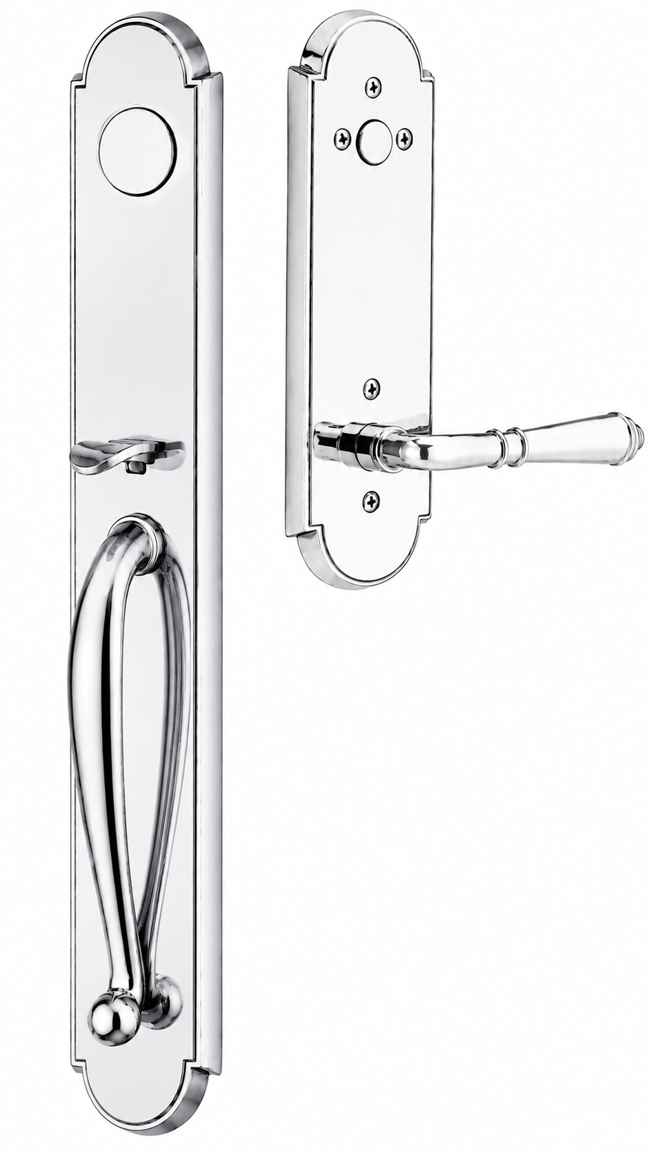 Emtek Wilmington Full Length Entrance Handleset