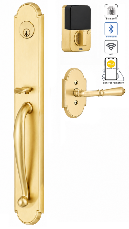 Emtek Wilmington Full Length Entrance Handleset