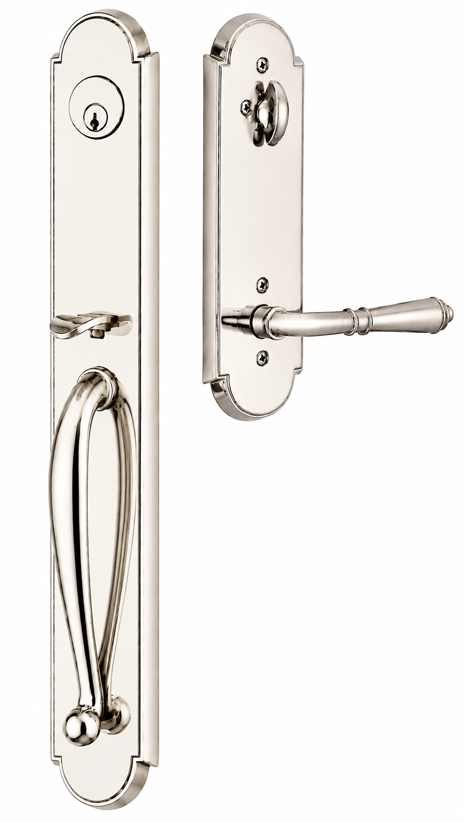 Emtek Wilmington Full Length Entrance Handleset
