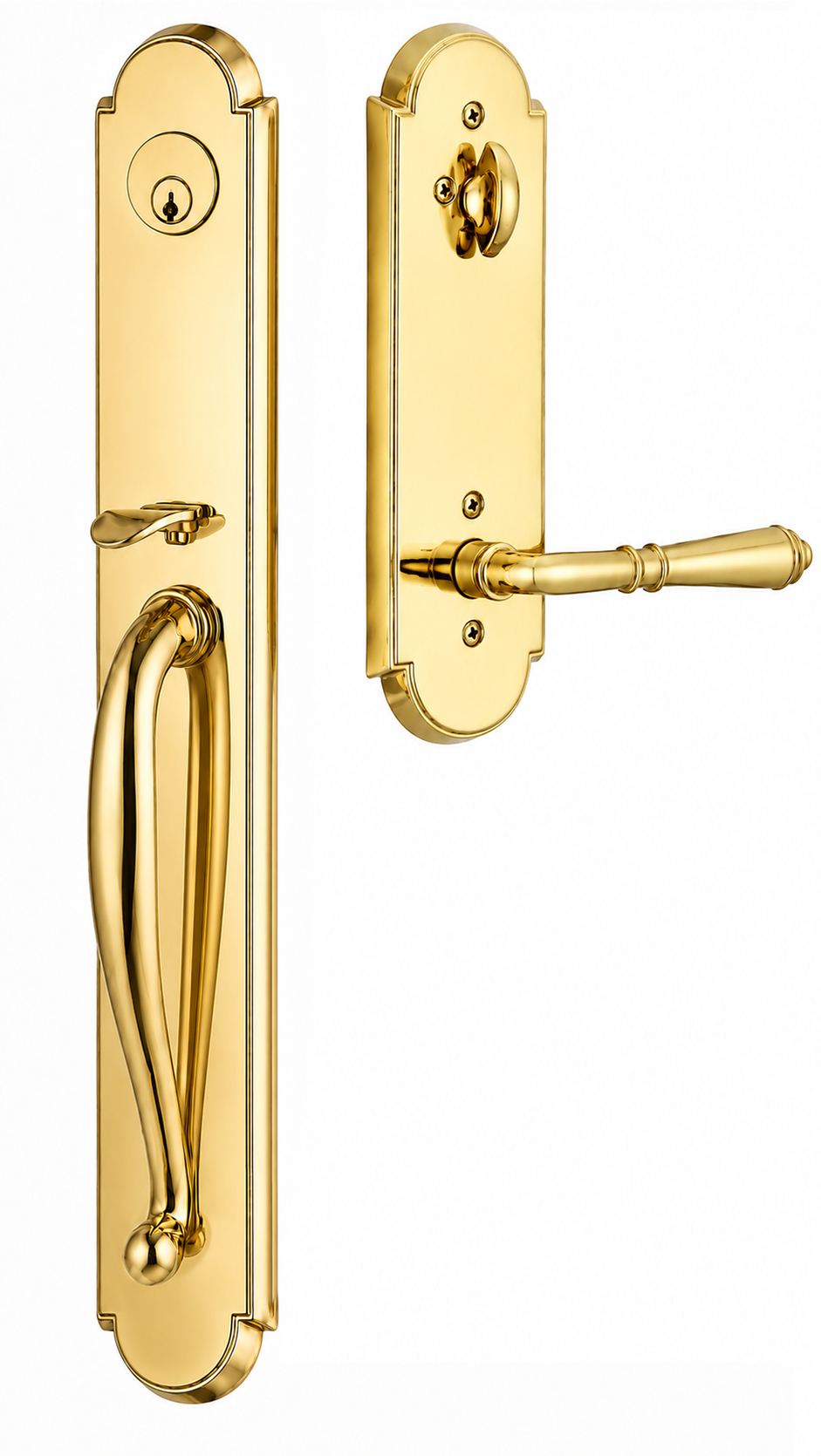 Emtek Wilmington Full Length Entrance Handleset