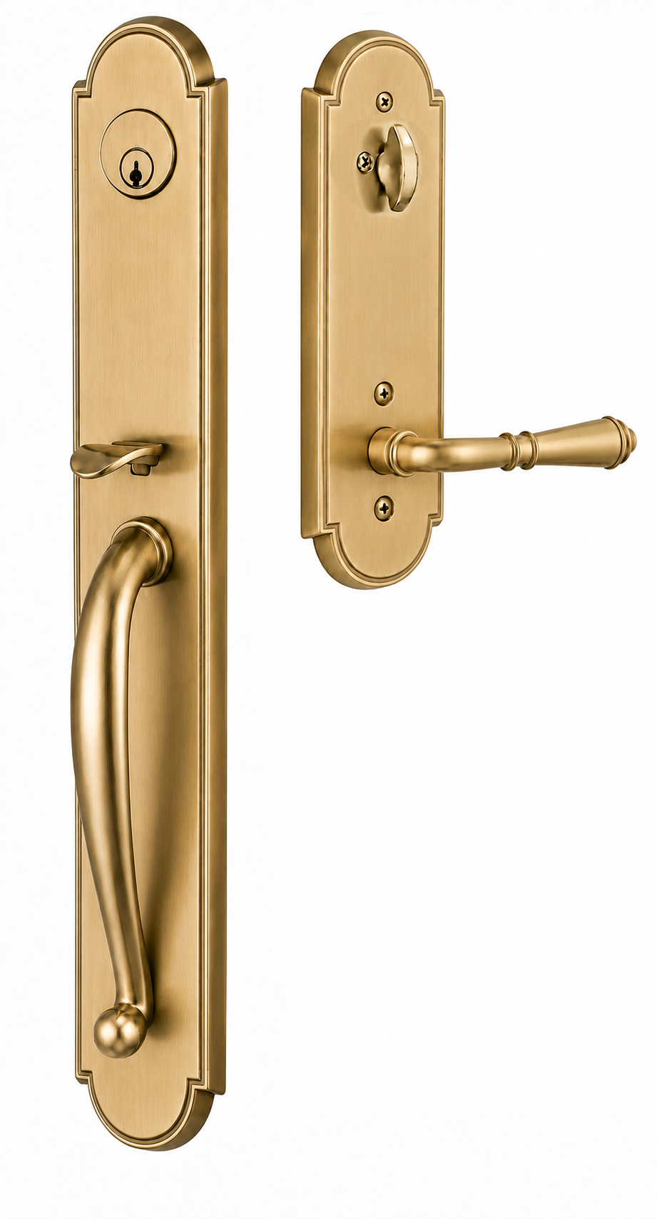 Emtek Wilmington Full Length Entrance Handleset