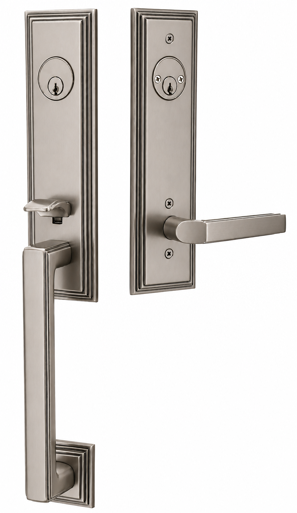 Emtek Wilshire Entrance Handleset