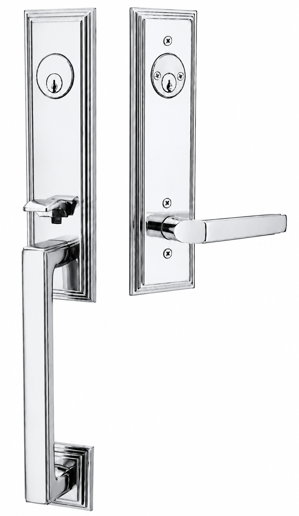 Emtek Wilshire Entrance Handleset