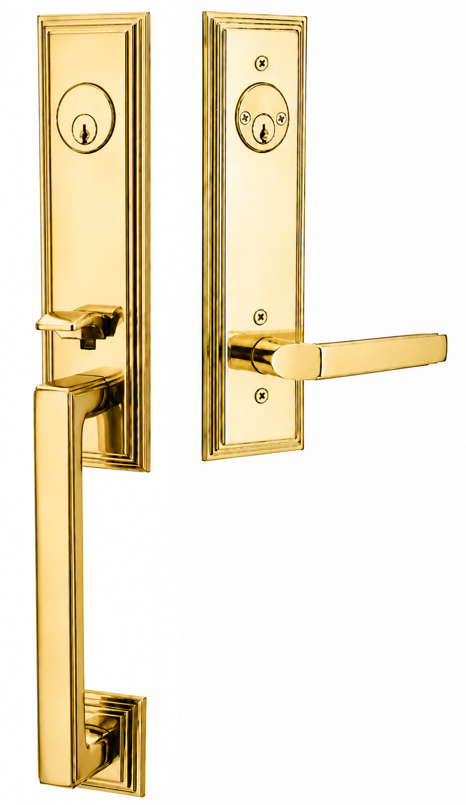 Emtek Wilshire Entrance Handleset