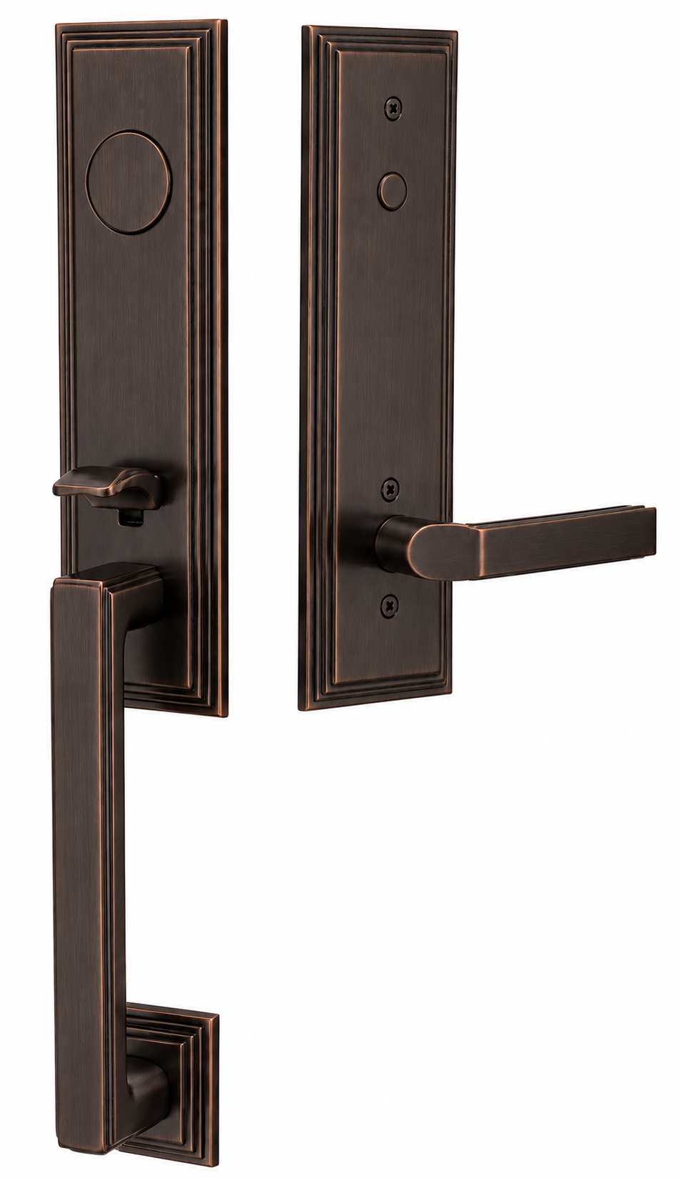 Emtek Wilshire Entrance Handleset