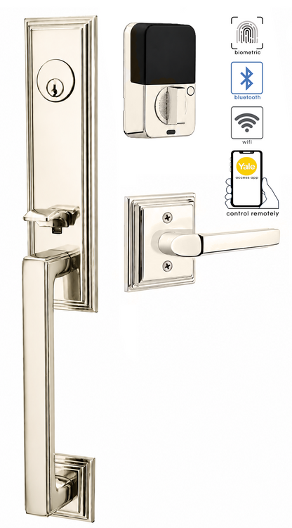 Emtek Wilshire Entrance Handleset