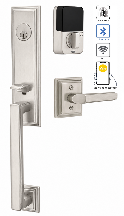 Emtek Wilshire Entrance Handleset