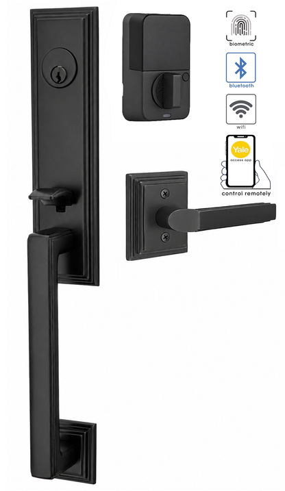 Emtek Wilshire Entrance Handleset