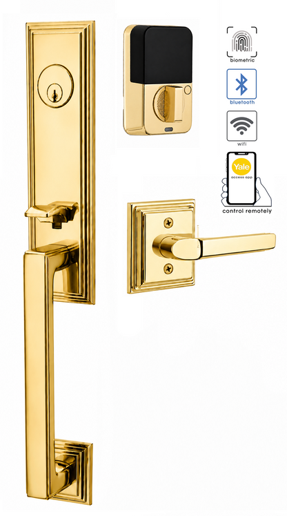 Emtek Wilshire Entrance Handleset