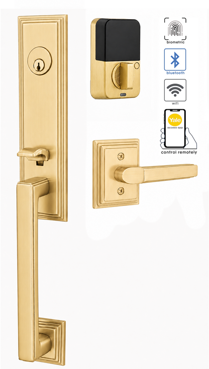Emtek Wilshire Entrance Handleset