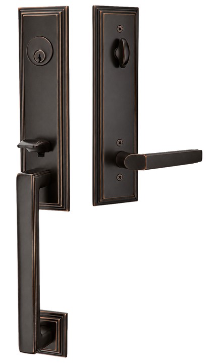 Emtek Wilshire Entrance Handleset