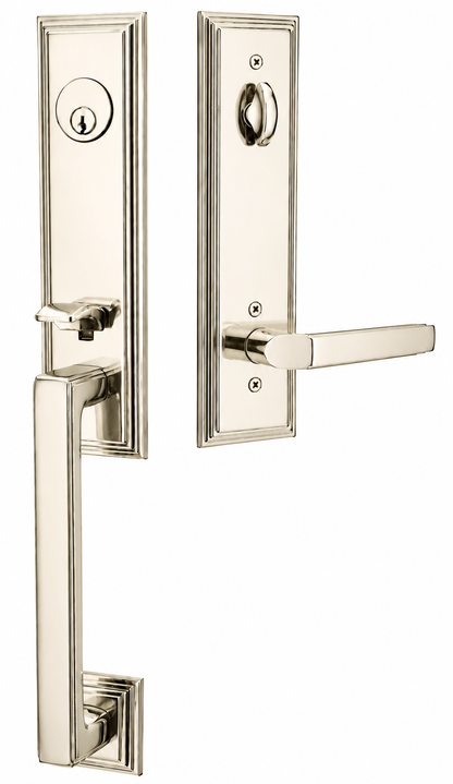 Emtek Wilshire Entrance Handleset