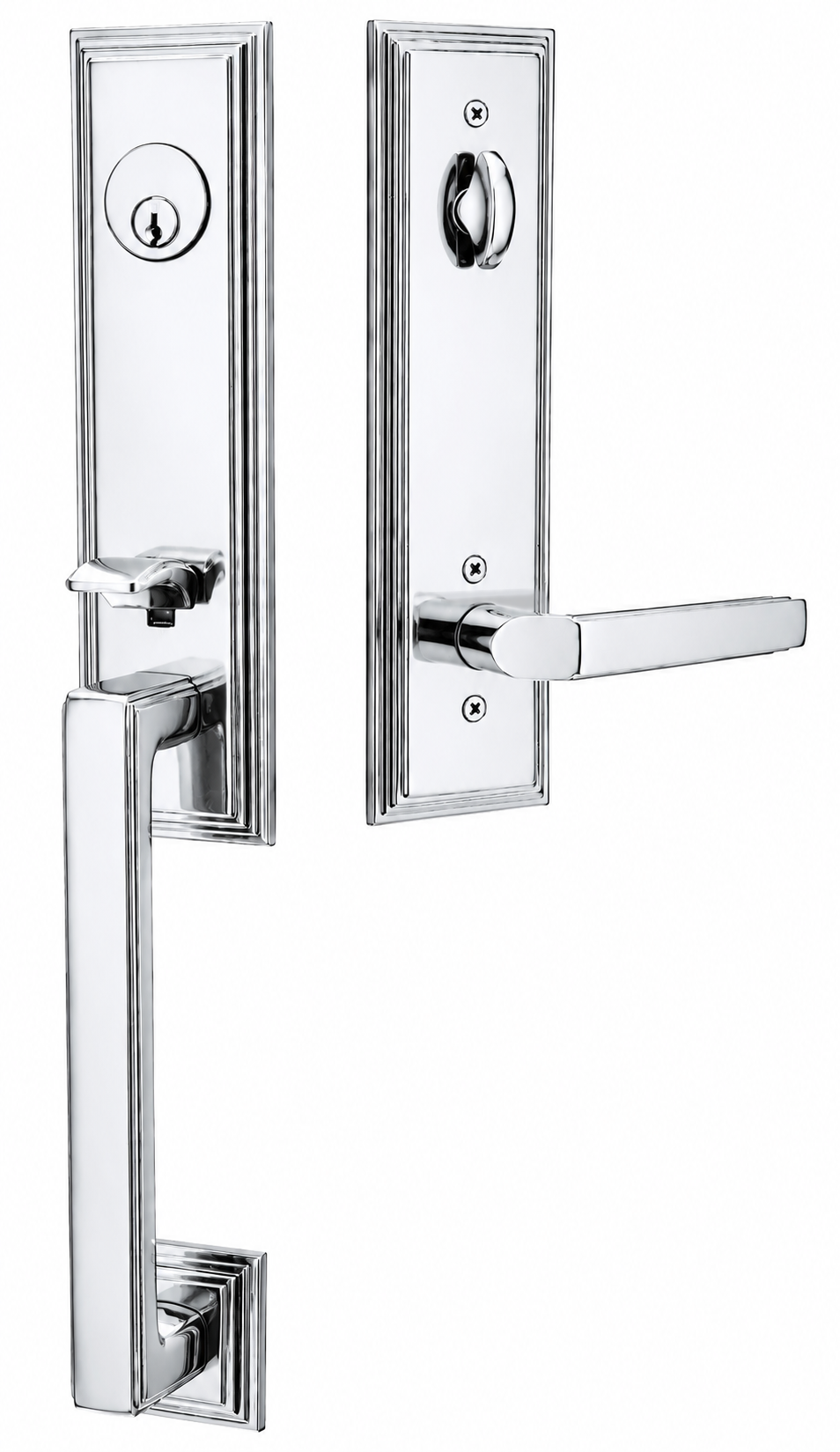 Emtek Wilshire Entrance Handleset