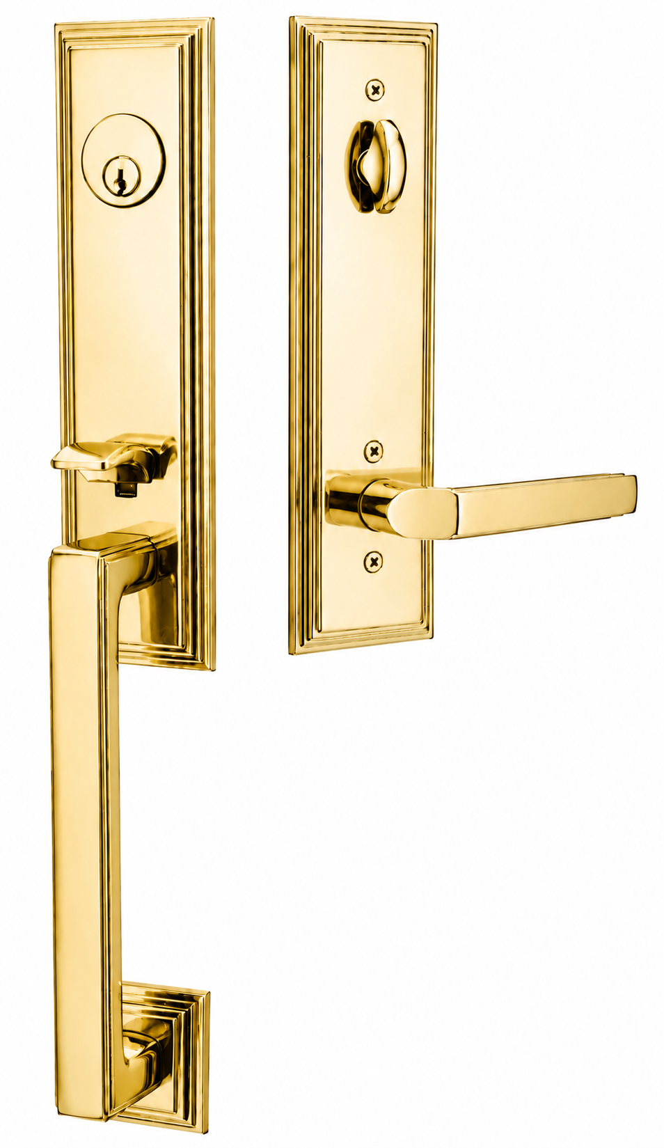 Emtek Wilshire Entrance Handleset