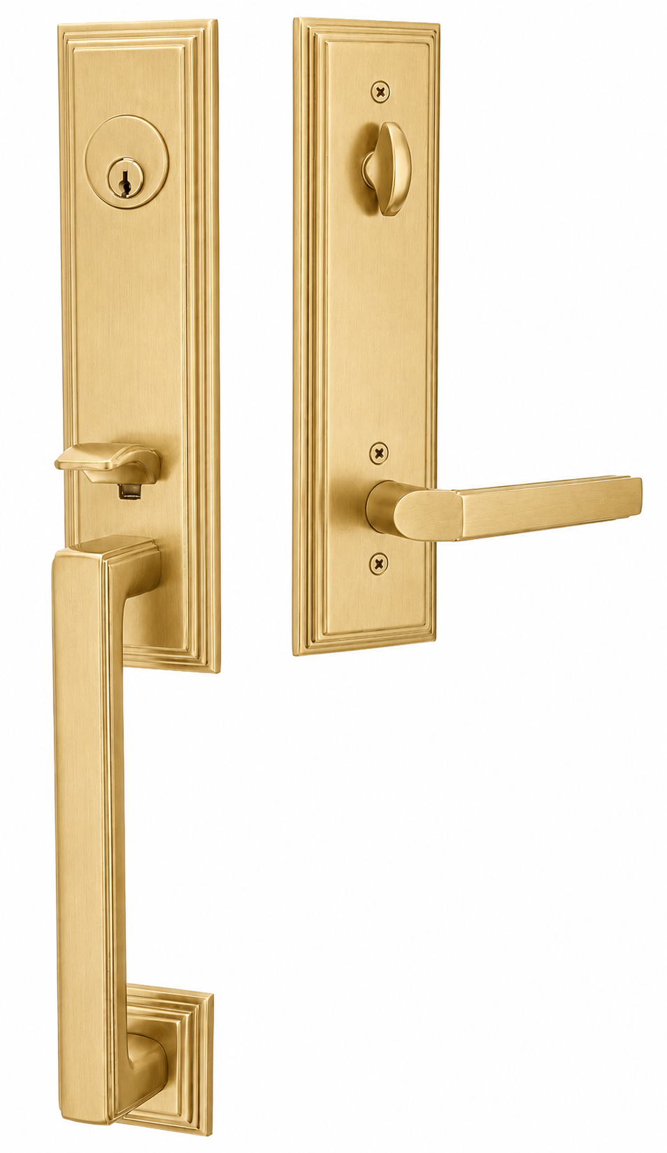 Emtek Wilshire Entrance Handleset