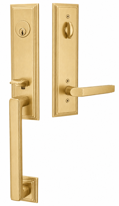 Emtek Wilshire Entrance Handleset