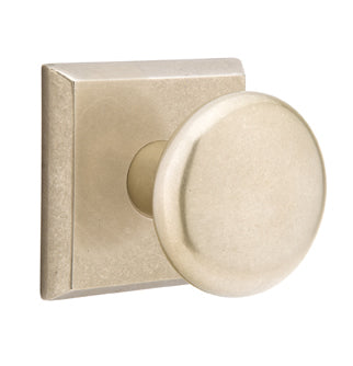 Emtek Bronze Winchester Sandcast knob - Style 6 Rosette